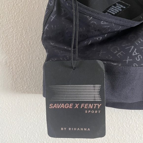 Black Racerback Sports Bra - Picture 7 of 8